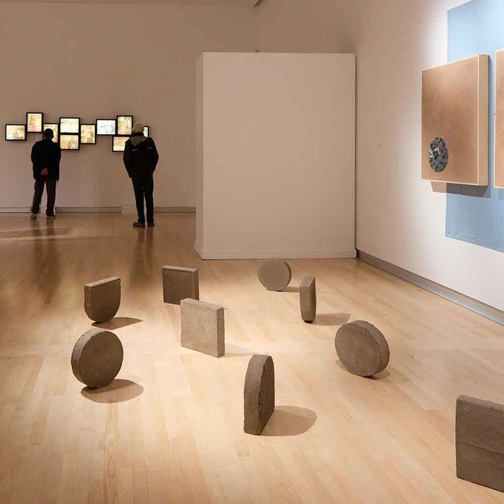 Image of a gallery exhibit