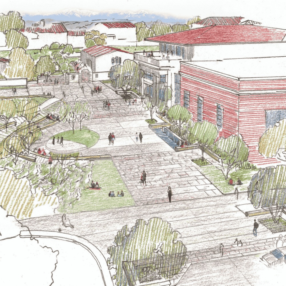 Centennial Plaza Project sketch